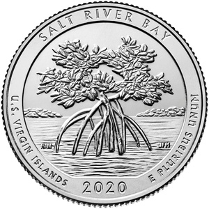 2020 Quarter - W - Salt River Bay reverse